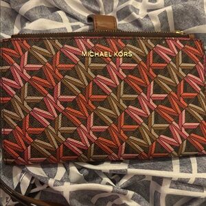 Michael Kors Brown Leather Wallet